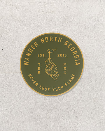 Never Lose Your Flame Sticker